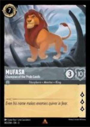 Mufasa – Champion of the Pride Lands