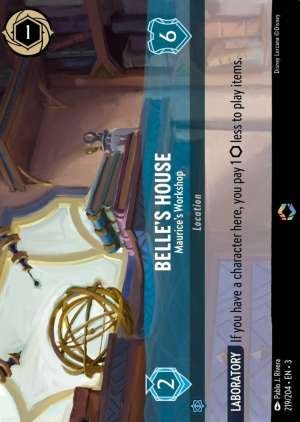 Belle’s House – Maurice’s Workshop – Enchanted