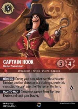 Captain Hook – Master Swordsman – Enchanted