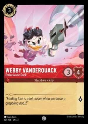 Webby Vanderquack – Enthusiastic Duck