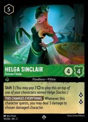 Helga Sinclair – Femme Fatale