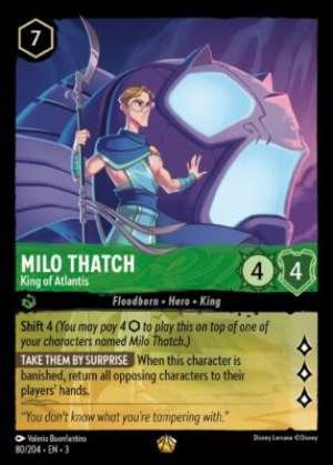 Milo Thatch – King of Atlantis