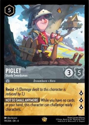 Piglet – Sturdy Swordsman