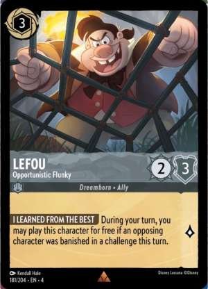 LeFou – Opportunistic Flunky