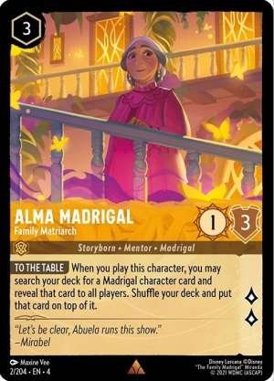 Alma Madrigal – Family Matriarch