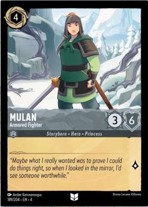 Mulan – Armored Fighter