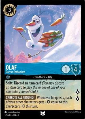 Olaf – Carrot Enthusiast