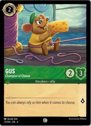 Gus – Champion of Cheese