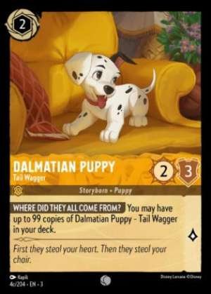 Dalmatian Puppy – Tail Wagger – c