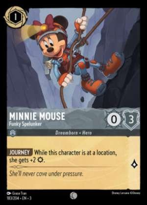 Minnie Mouse – Funky Spelunker