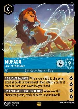 Mufasa - Ruler of Pride Rock
