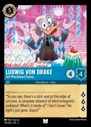 Ludwig von Drake - Self‐Proclaimed Genius