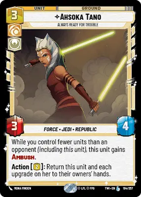 Ahsoka Tano, Always Ready For Trouble