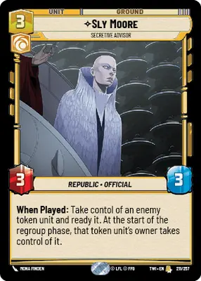 Sly Moore, Secretive Advisor