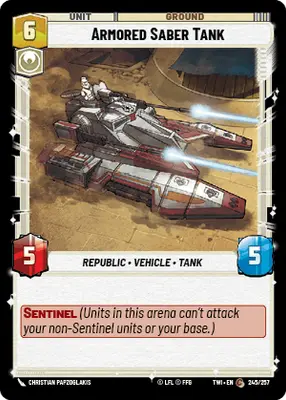 Armored Saber Tank