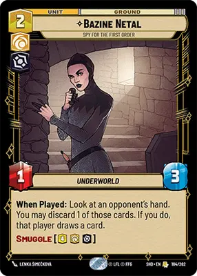 Bazine Netal, Spy for the First Order