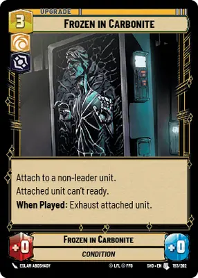 Frozen in Carbonite