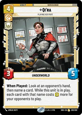 Qi'ra, Playing Her Part