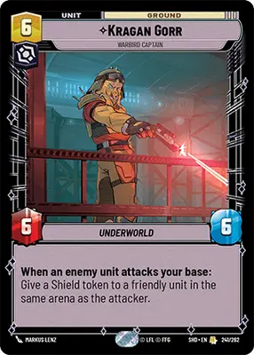 Kragan Gorr, Warbird Captain