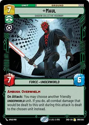 Maul, Shadow Collective Visionary