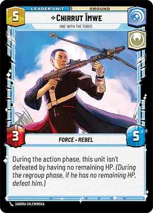 Chirrut Îmwe One With The Force