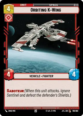 Orbiting K-Wing