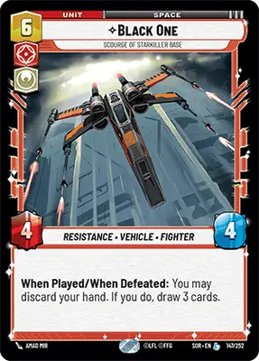 Black One Scourge of Starkiller Base