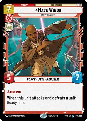 Mace Windu Party Crasher