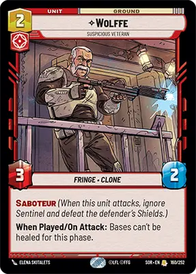 Wolffe Suspicious Veteran