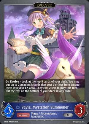 Vayle, Mysterian Summoner