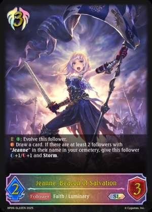 Jeanne, Beacon of Salvation