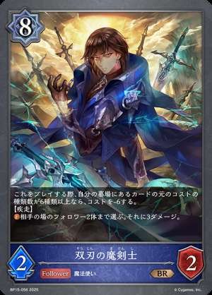 Double-edged Mage Swordsman