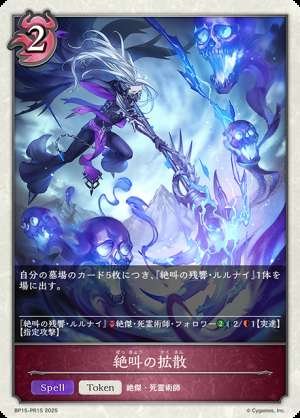 Diffusion of screams