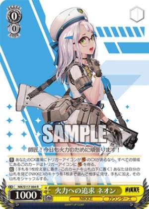 Neon, Seeking Firepower