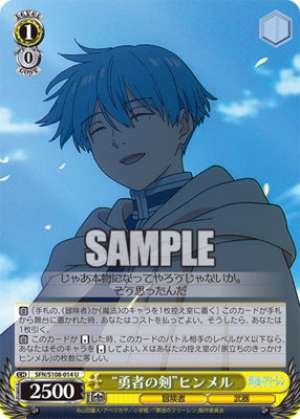 "The Sword of the Brave" Himmel SFN