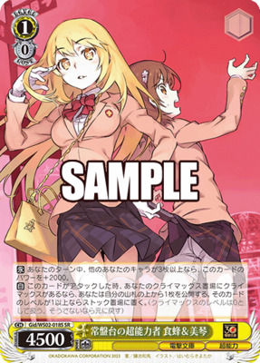 Shokuhou & Mikoto, Tokiwadai's Level 5