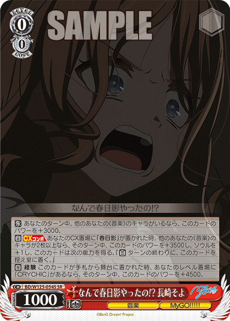 Why did you do Kasuga Kage! Nagasaki Soyo
