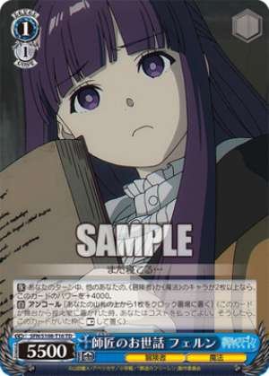 Taking care of my master Fern SFN