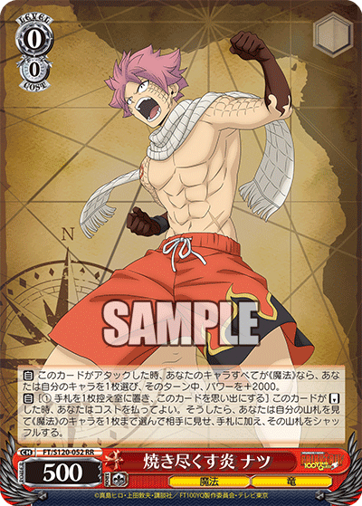 Burning flames Natsuyakitsuhonoo Natsu