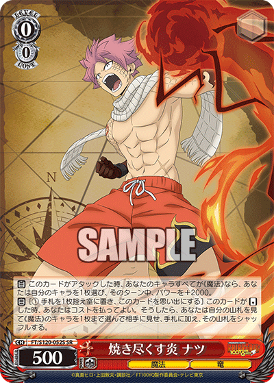 Burning flames Natsuyakitsuhonoo Natsu
