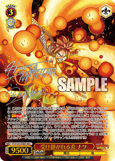 Inherited flames Natsuuketsugareruhonoo Natsu