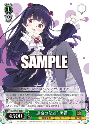 "Destiny Record" Kuroneko
