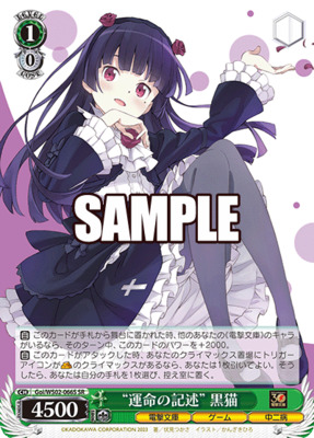 "Destiny Record" Kuroneko