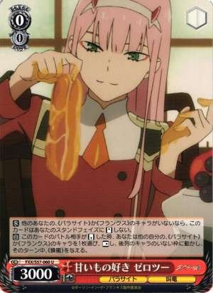 Zero Two Loves Sweet Food