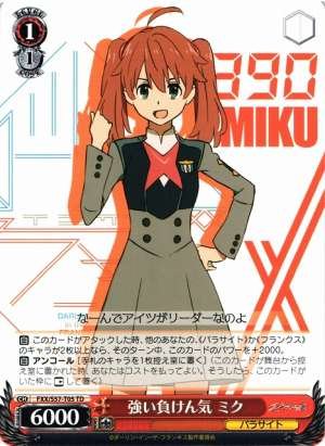 Miku, Strongly Competitive