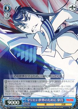 Satsuki, For the World Wishing to Protect