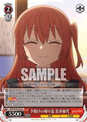 Sunset on the way home Ikuyo Kita