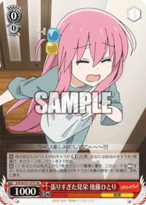 Overstretched vanity Goto Hitori