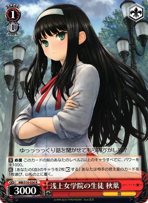 Akiha, Student of Asagami Private Girls Academy