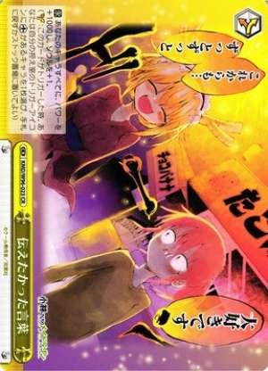 The Words I Wanted to Convey